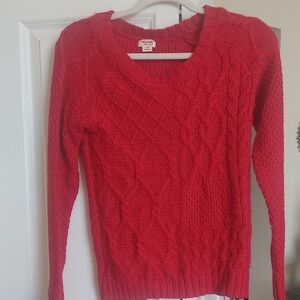 Red Mossimo Sweater
